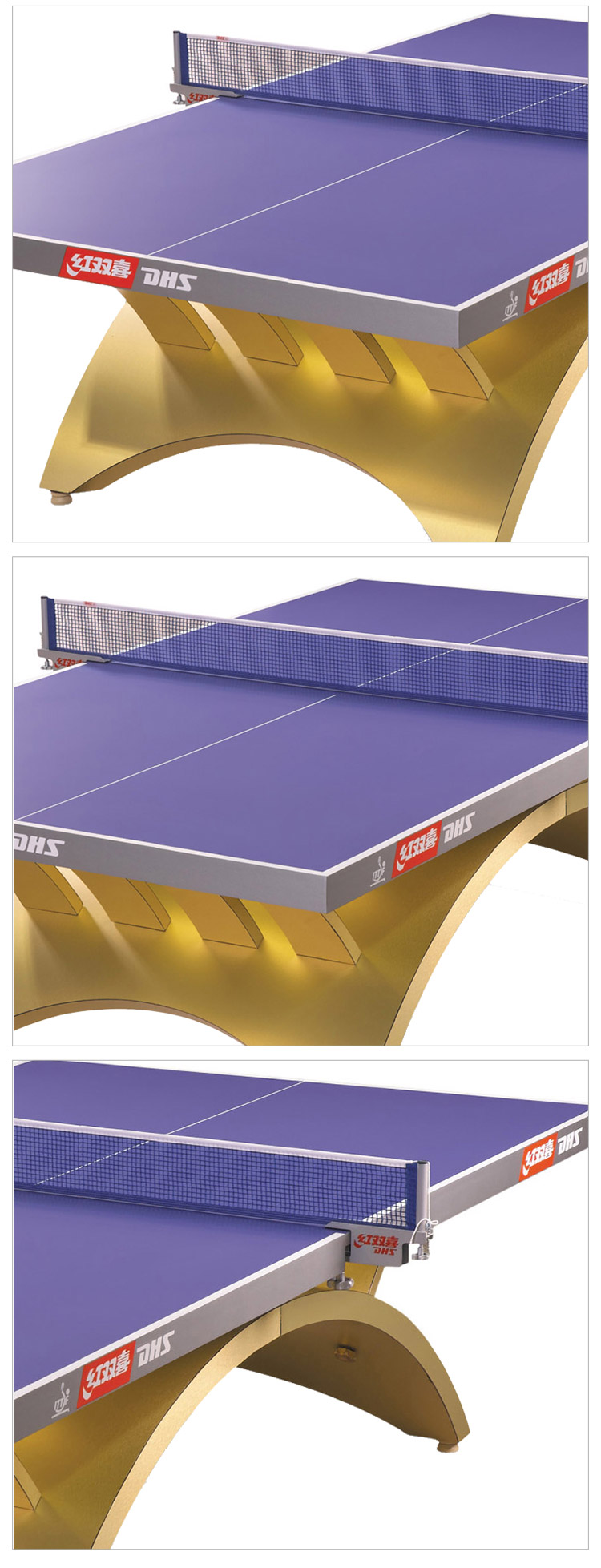金彩虹乒乓球台_红双喜乒乓球桌_比赛专用乒乓球台-广西KS娱乐体育体育健身器材有限公司