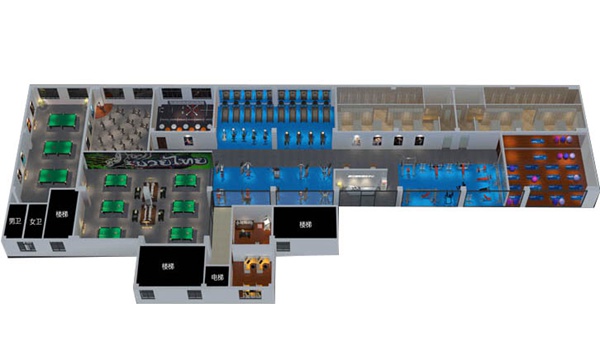 1200平方健身房配置方案-广西KS娱乐体育体育健身器材有限公司 1200平方健身房配置方案-广西KS娱乐体育体育健身器材有限公司